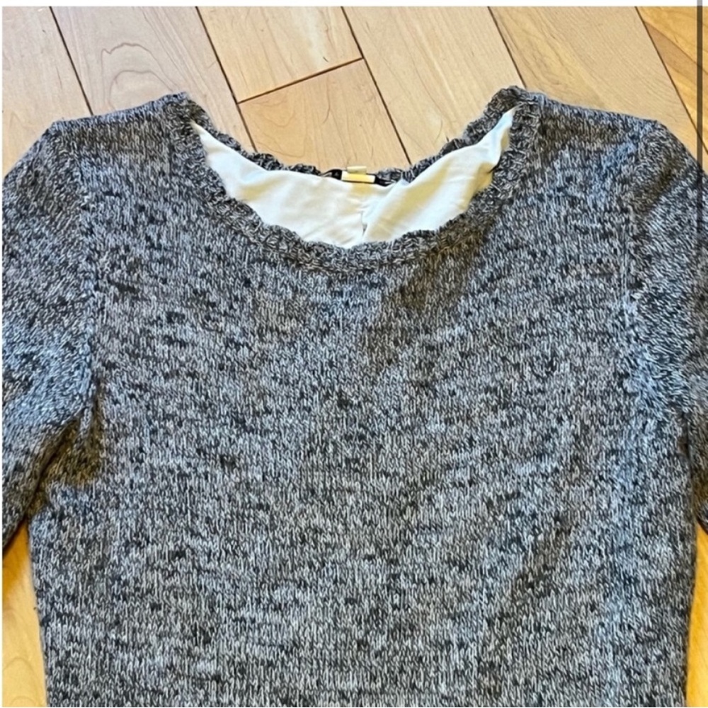 Reiss Gray Moon Lined Sweater Dress size small - Picture 2 of 12